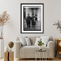 Historic Framed Print, Taft & Daugherty, 12/13/22,  17-7/8" x 21-7/8"
