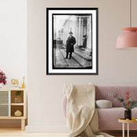 Historic Framed Print, David A. Brown of Detriot, 12/28/22,  17-7/8" x 21-7/8"