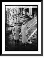 Historic Framed Print, Col. Jno. G. Cadet Ray Quekemeyer, 12/28/22,  17-7/8" x 21-7/8"