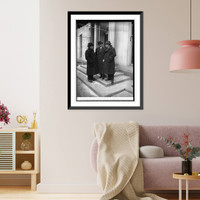 Historic Framed Print, Davis Marshall & Hammond, 2/6/23,  17-7/8" x 21-7/8"