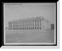 Historic Framed Print, West wing, new agricultural [Dept. of Agriculture]Building, Washington, D.C.,  17-7/8" x 21-7/8"