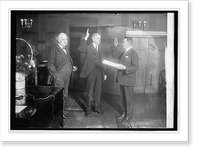 Historic Framed Print, Swearing in Dr. Work, 3/5/23,  17-7/8" x 21-7/8"