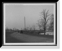 Historic Framed Print, The Boulevard, Potomac Park, Washington, D.C.,  17-7/8" x 21-7/8"