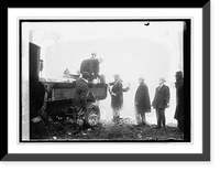 Historic Framed Print, Destroying liquor, 3/13/23 - 3,  17-7/8" x 21-7/8"