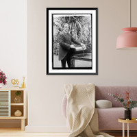 Historic Framed Print, Dr. M. Becerro de Bengoa,  17-7/8" x 21-7/8"