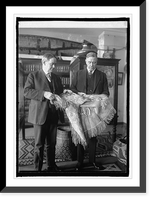 Indian Commissioner Burk & Secty. Work, 3/29/23, Historic Print