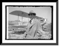 Historic Framed Print, Commander Juan Leguir, 4/25/23,  17-7/8" x 21-7/8"