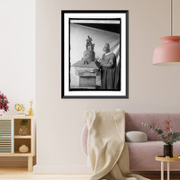 Historic Framed Print, U.S. J. Dunbar, 6/27/23,  17-7/8" x 21-7/8"