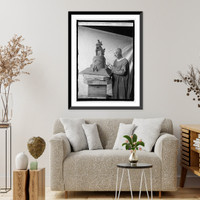 Historic Framed Print, U.S. J. Dunbar, 6/27/23,  17-7/8" x 21-7/8"