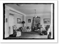 Historic Framed Print, Living Room, Willard, 8/5/23 - 2,  17-7/8" x 21-7/8"