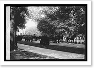 Historic Framed Print, Harding funeral - 39,  17-7/8" x 21-7/8"