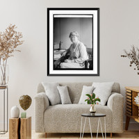 Historic Framed Print, Dr. Louise Stanley,  17-7/8" x 21-7/8"