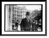 Historic Framed Print, Hon. Wm. Ferguson Massey, 9/20/23,  17-7/8" x 21-7/8"