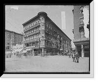 Historic Framed Print, [Schlitz Hotel, Atlantic City, N.J.],  17-7/8" x 21-7/8"