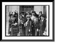 Historic Framed Print, [Mrs. Hughes, Miss. Boardman, Mrs. Lansing, and others, 10/12/23],  17-7/8" x 21-7/8"