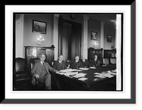Historic Framed Print, Public Lands Committee of Senate, 10/22/23,  17-7/8" x 21-7/8"
