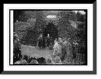 Lloyd George at Mt. Vernon, 10/26/23, Historic Reproduction