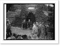 Lloyd George at Mt. Vernon, 10/26/23, Historic Reproduction
