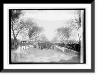 Historic Framed Print, Denby, Navy Day celebration, 10/27/23,  17-7/8" x 21-7/8"