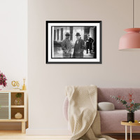 Frank Hight & Oscar", 11/16/23", Vintage Wall Art
