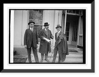 Historic Framed Print, H.N. Randolph, Guszon Bolglum, H.S. Edwards, 11/22/23 - 2,  17-7/8" x 21-7/8"