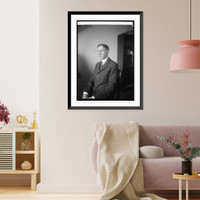 Historic Framed Print, O.J. Kvale, 11/26/23 - 2,  17-7/8" x 21-7/8"