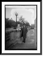 Robt. E. Lee Allen & grandson, 11/3/23, Historic Reproduction