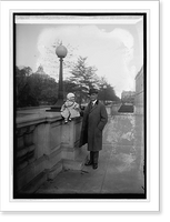 Robt. E. Lee Allen & grandson, 11/3/23, Historic Reproduction