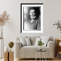 Historic Framed Print, J.W. Kern, portrait bust,  17-7/8" x 21-7/8"