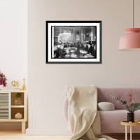 Historic Framed Print, Teaport Oil Lease Committee, 1/24/24,  17-7/8" x 21-7/8"