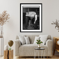 Historic Framed Print, Cameron & McLeod, 1/30/24,  17-7/8" x 21-7/8"