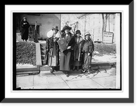 Historic Framed Print, Welsh women,  17-7/8" x 21-7/8"