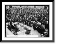 Harding memorial ceremonies, 2/27/24 - 2, Historic Print