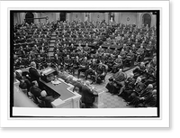 Harding memorial ceremonies, 2/27/24 - 4, Vintage Wall Art