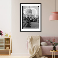 Historic Framed Print, Prall & Copeland, 2/28/24,  17-7/8" x 21-7/8"