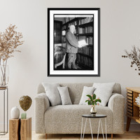 Historic Framed Print, Dr. Wm. H. Davis, layout, 3/1/24,  17-7/8" x 21-7/8"
