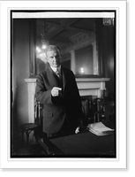 Historic Framed Print, Sen. Burton K. Wheeler, [3/15/24],  17-7/8" x 21-7/8"