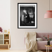 Historic Framed Print, Sen. Burton K. Wheeler, [3/15/24],  17-7/8" x 21-7/8"