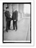 Sen. Cameron & Cap. Police, 3/29/24, Vintage Print
