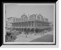 Historic Framed Print, Duval Hotel, Jacksonville, Fla.,  17-7/8" x 21-7/8"