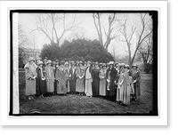 Mrs. Coolidge & Pi Beta Phi, 4/11/24 - 2, Vintage Print