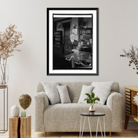 Historic Framed Print, D.H. Carson, [4/12/24],  17-7/8" x 21-7/8"
