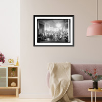 Historic Framed Print, Daniel E. Smith, 4/4/24,  17-7/8" x 21-7/8"