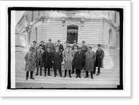 Historic Framed Print, Composers group, 4/17/24,  17-7/8" x 21-7/8"