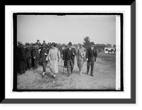 Fred S. Purnell, Miss B. McKeldin, & Leon Orlowski, 5/17/24, Historic Print
