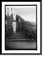 Pres. & Mrs. Coolidge, 6/30/24, Vintage Poster