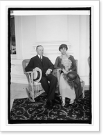 Pres. & Mrs. Coolidge, 6/30/24 - 3, Historic Reproduction