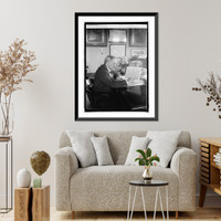Historic Framed Print, Chas. F. Marvin (Weather [...]) 6/23,  17-7/8" x 21-7/8"
