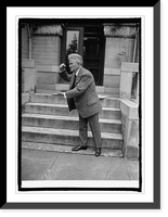 Historic Framed Print, Robt. M. La Follette, 7/5/24,  17-7/8" x 21-7/8"