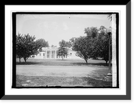 Historic Framed Print, New Girl Scouts [...] House, Haines Point, 7/15/24,  17-7/8" x 21-7/8"